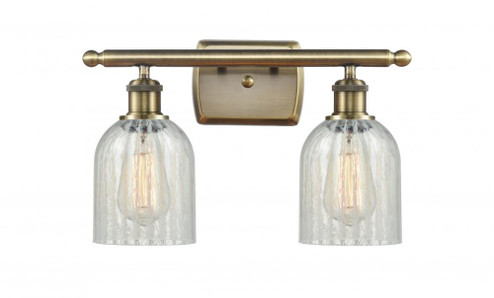 Caledonia - 2 Light - 15 inch - Antique Brass - Bath Vanity Light (3442|516-2W-AB-G2511)