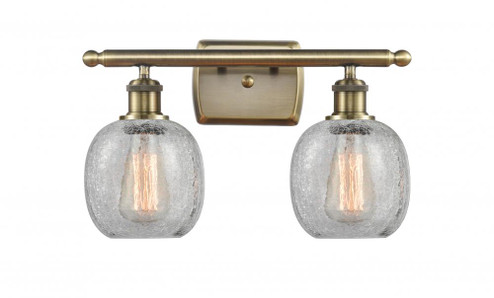 Belfast - 2 Light - 16 inch - Antique Brass - Bath Vanity Light (3442|516-2W-AB-G105)