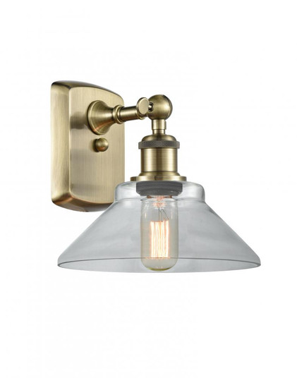 Orwell - 1 Light - 8 inch - Antique Brass - Sconce (3442|516-1W-AB-G132-LED)