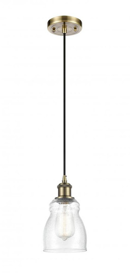 Ellery - 1 Light - 5 inch - Antique Brass - Cord hung - Mini Pendant (3442|516-1P-AB-G394)