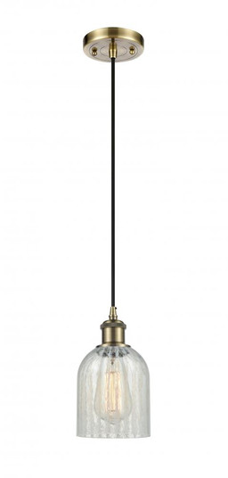Caledonia - 1 Light - 5 inch - Antique Brass - Cord hung - Mini Pendant (3442|516-1P-AB-G2511)