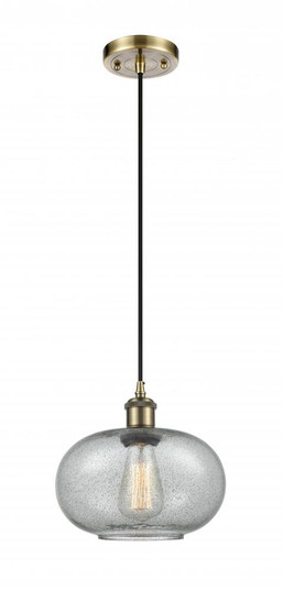 Gorham - 1 Light - 10 inch - Antique Brass - Cord hung - Mini Pendant (3442|516-1P-AB-G247)
