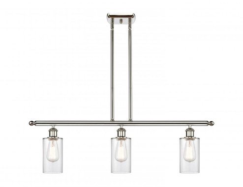 Clymer - 3 Light - 36 inch - Polished Nickel - Stem hung - Island Light (3442|516-3I-PN-G802)