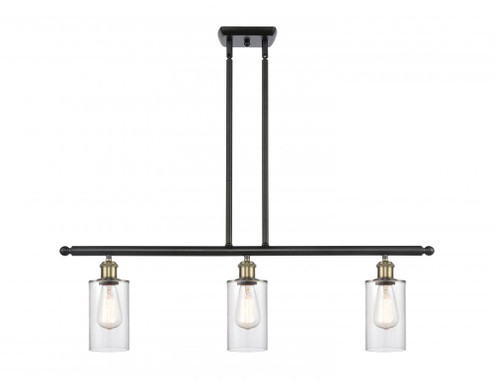 Clymer - 3 Light - 36 inch - Black Antique Brass - Stem hung - Island Light (3442|516-3I-BAB-G802)