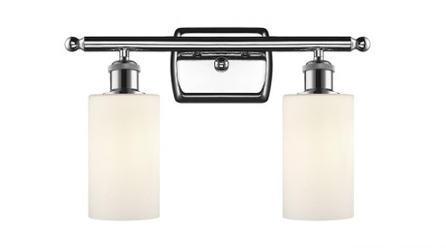 Clymer - 2 Light - 14 inch - Polished Chrome - Bath Vanity Light (3442|516-2W-PC-G801-LED)