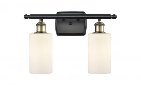 Clymer - 2 Light - 14 inch - Black Antique Brass - Bath Vanity Light (3442|516-2W-BAB-G801)