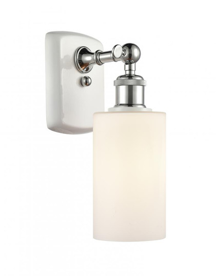 Clymer - 1 Light - 4 inch - White Polished Chrome - Sconce (3442|516-1W-WPC-G801-LED)