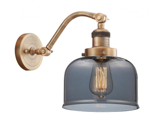 Bell - 1 Light - 8 inch - Brushed Brass - Adjustable Sconce (3442|515-1W-BB-G73-LED)