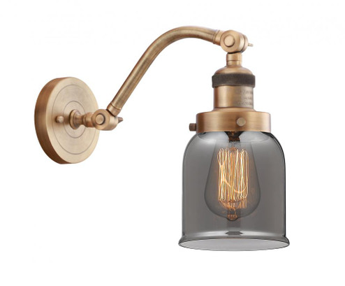 Bell - 1 Light - 5 inch - Brushed Brass - Adjustable Sconce (3442|515-1W-BB-G53-LED)