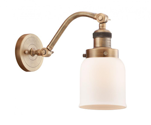 Bell - 1 Light - 5 inch - Brushed Brass - Adjustable Sconce (3442|515-1W-BB-G51)