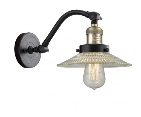 Halophane - 1 Light - 9 inch - Black Antique Brass - Adjustable Sconce (3442|515-1W-BAB-G2-LED)