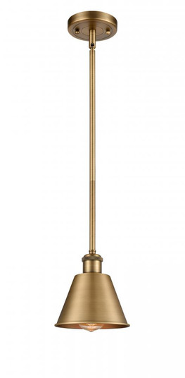 Smithfield - 1 Light - 7 inch - Brushed Brass - Mini Pendant (3442|516-1S-BB-M8)