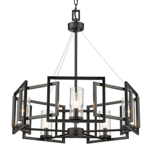 5 Light Chandelier (36|6068-5 BLK)