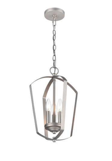 Ivey Lake 3-Light Pendant light Satin Nickel (670|9823-SN)