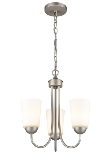Ivey Lake 3-Light Chandelier Ceiling Light Satin Nickel (670|9803-SN)