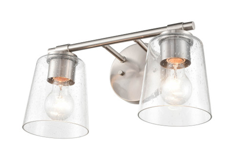 2-Light Vanity Brushed Nickel (670|8112-BN)