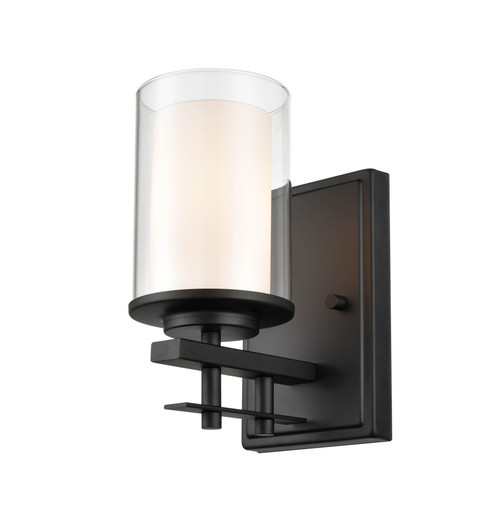 Huderson 1-Light Wall Sconce Matte Black (670|5501-MB)