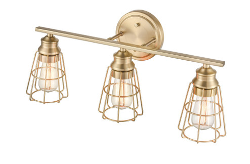 3-Light Vanity Modern Gold (670|3383-MG)