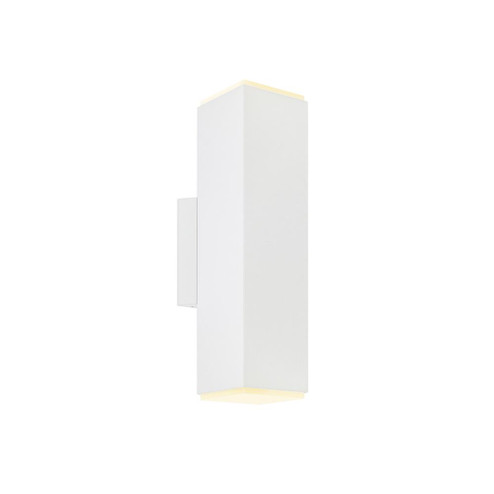 4 Inch Square Adjustable LED Cylinder Sconce (776|LEDWALL-B-WH)