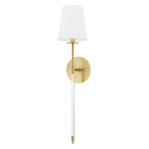 1 LIGHT WALL SCONCE (57|2041-AGB)