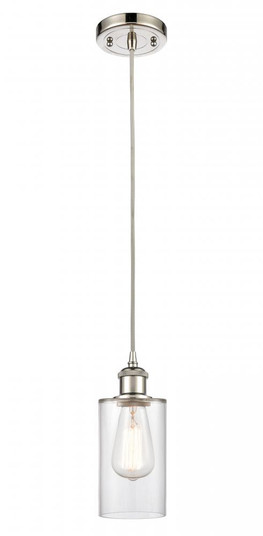 Clymer - 1 Light - 4 inch - Polished Nickel - Cord hung - Mini Pendant (3442|516-1P-PN-G802)