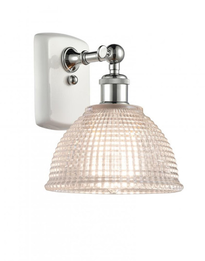 Arietta - 1 Light - 8 inch - White Polished Chrome - Sconce (3442|516-1W-WPC-G422)