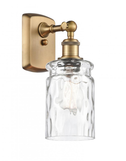 Candor - 1 Light - 5 inch - Brushed Brass - Sconce (3442|516-1W-BB-G352-LED)
