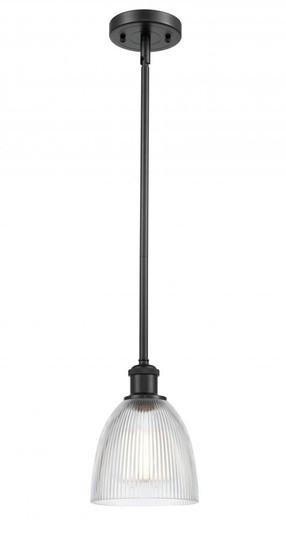 Castile - 1 Light - 6 inch - Matte Black - Mini Pendant (3442|516-1S-BK-G382-LED)