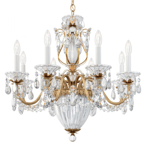 Bagatelle 11 Light 120V Chandelier in French Gold with Clear Heritage Handcut Crystal (168|1238N-26H)