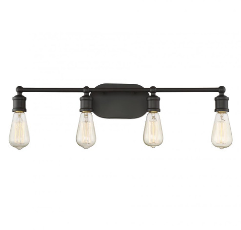4-Light Bathroom Vanity Light in Oil Rubbed Bronze (8483|M80013ORB)