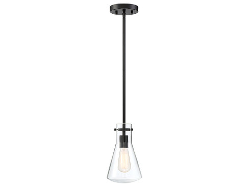 1-Light Pendant in Matte Black (8483|M70063MBK)