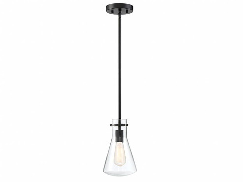 1-Light Pendant in Matte Black (8483|M70063MBK)