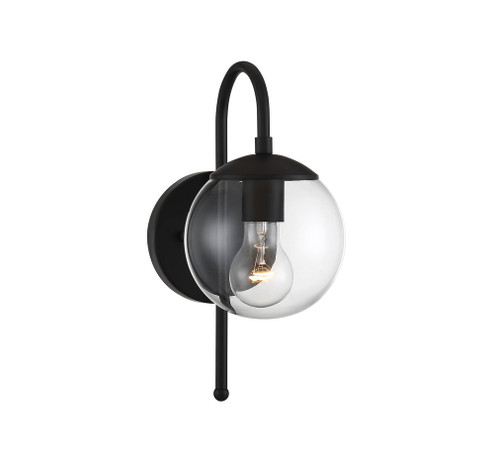 1-Light Outdoor Wall Lantern in Matte Black (8483|M50030BK)