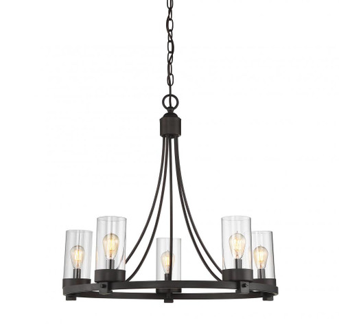 5-Light Chandelier in Oil Rubbed Bronze (8483|M10018ORB)