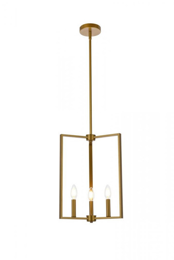 Vino 3 lights pendant in brass (758|LD7071D14BR)