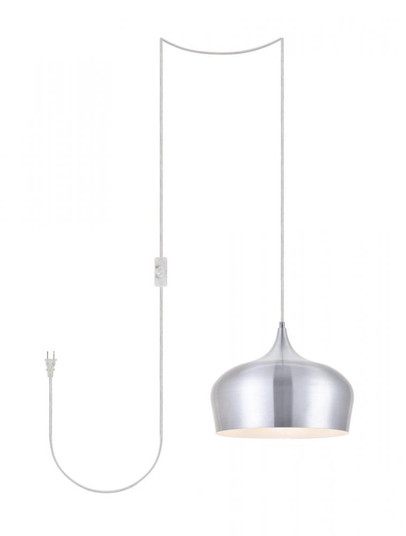 Nora 1 Light Burnished nickel plug-in pendant (758|LDPG2003BN)