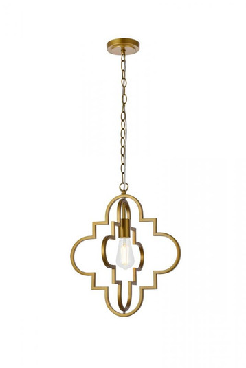 Sandara 1 light pendant in brass (758|LD7063D16BR)
