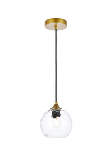 Cashel 6 inch brass pendant (758|LD2280BR)