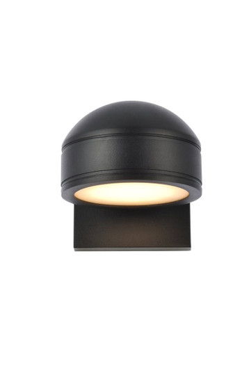 Raine Integrated LED Wall Sconce in Black (758|LDOD4016BK)