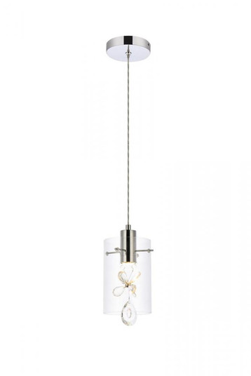 Hana 1 light Chrome Pendant (758|5202D6C)