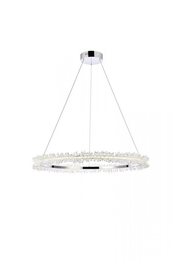 Laurel LED 34 inch Chrome pendant (758|3506D34C)