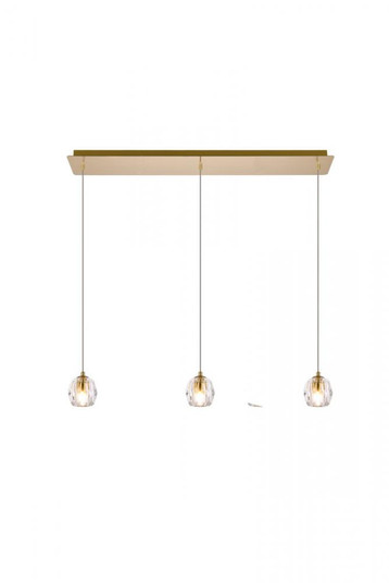 Eren 3 lights Gold pendant (758|3505D28G)