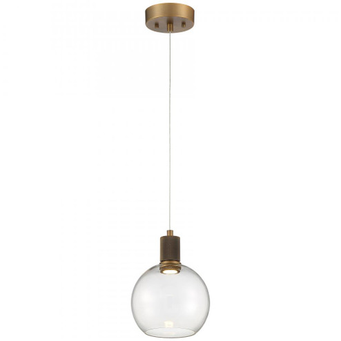 Burgundy LED Pendant (7|63142LEDD-ABB/CLR)