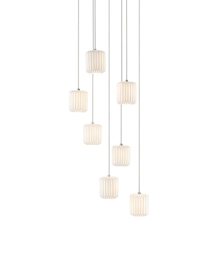 Dove 7-Light Round Multi-Drop Pendant (92|9000-0711)