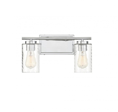 2-Light Bathroom Vanity Light in Chrome (8483|M80037CH)