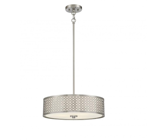 3-Light Pendant in Brushed Nickel (8483|M70108BN)