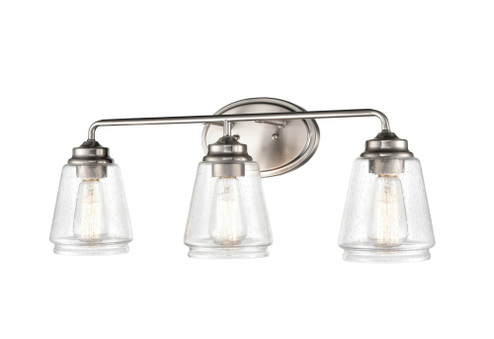 3-Light Vanity Brushed Nickel (670|2463-BN)