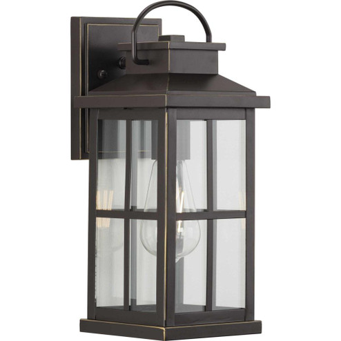 Williamston Collection One-Light Antique Bronze and Clear Glass Transitional Style Medium Outdoor Wa (149|P560265-020)