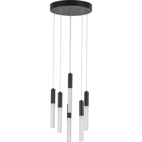 Kylo LED Collection Six-Light Matte Black Modern Style Hanging Pendant Light (149|P500322-031-30)