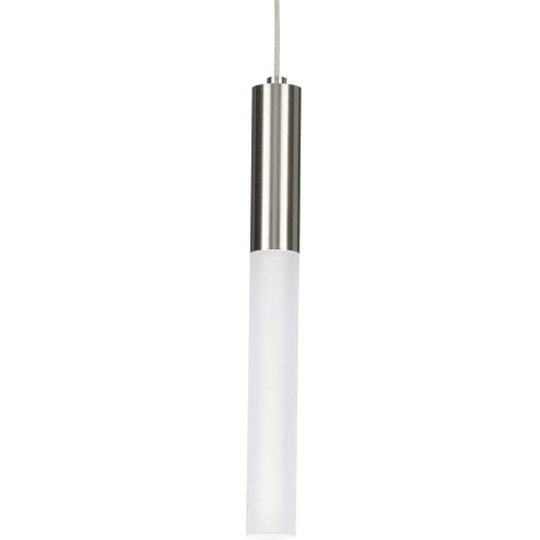 Kylo LED Collection One-Light Brushed Nickel Modern Style Hanging Pendant Light (149|P500321-009-30)